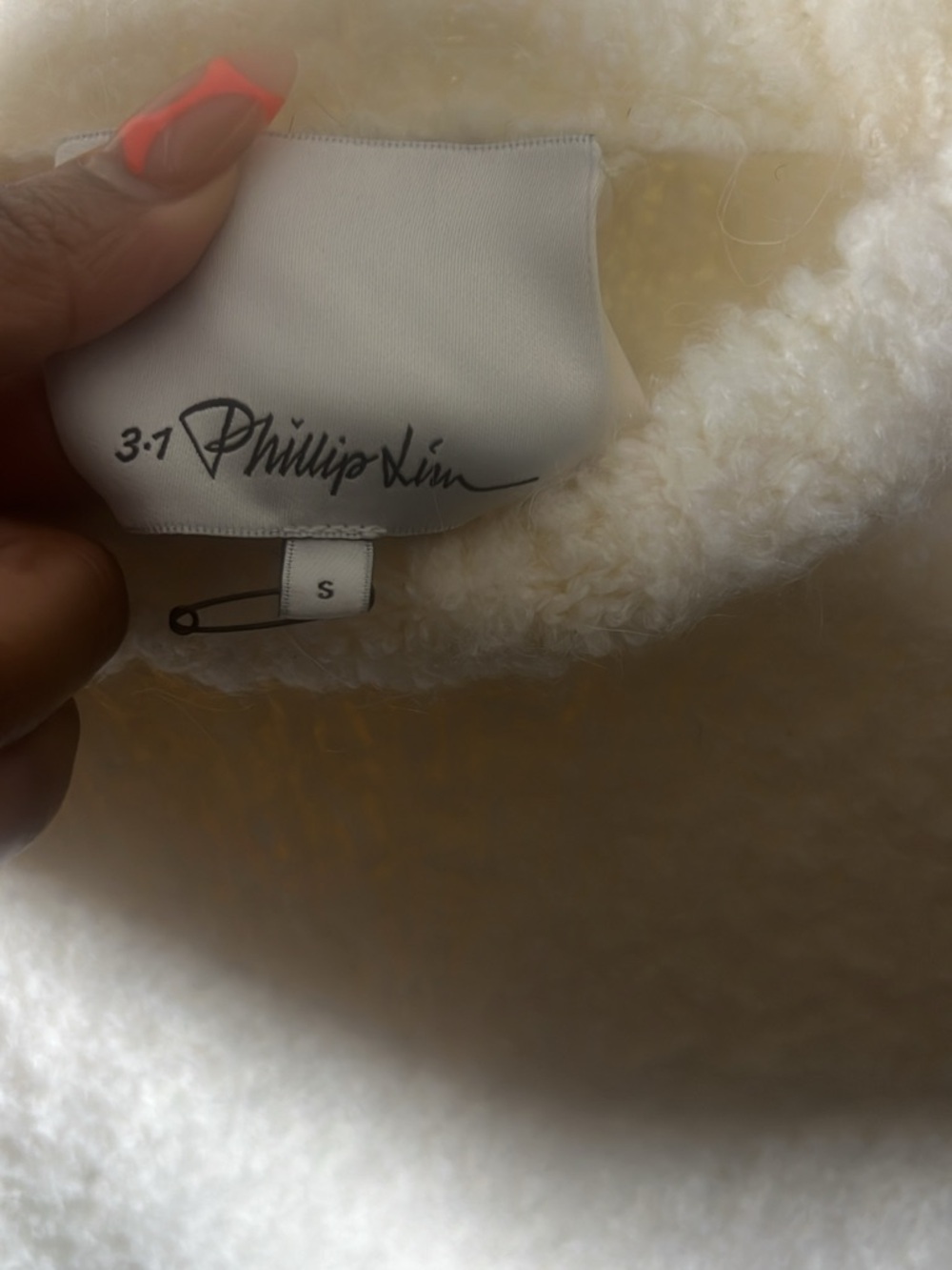 3.1 Phillip Lim Boucle Fringe Knit Crewneck - Picture 4 of 7